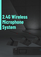 Скачать брошюру беспроводной микрофонной системы D6801 2,4G
