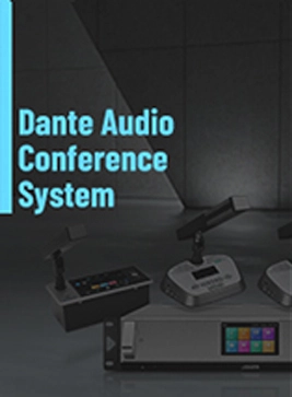 Система D7201 аудио конференции Dante брошюры