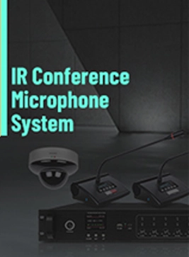 Система микрофона конференции инфракрасн брошюры