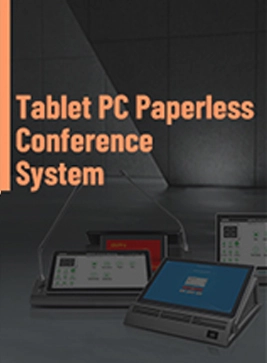 Система конференции ПК планшета брошюры безбумажная