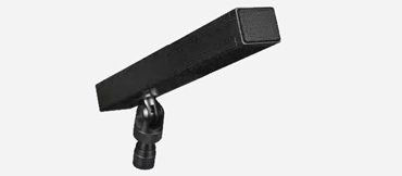 Квадратный столб для конференц-микрофона (240 мм, черный)