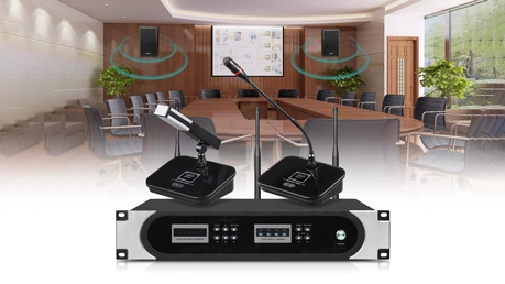 Решение UHF беспроводной конференц-системы для конференц-зала DW9866