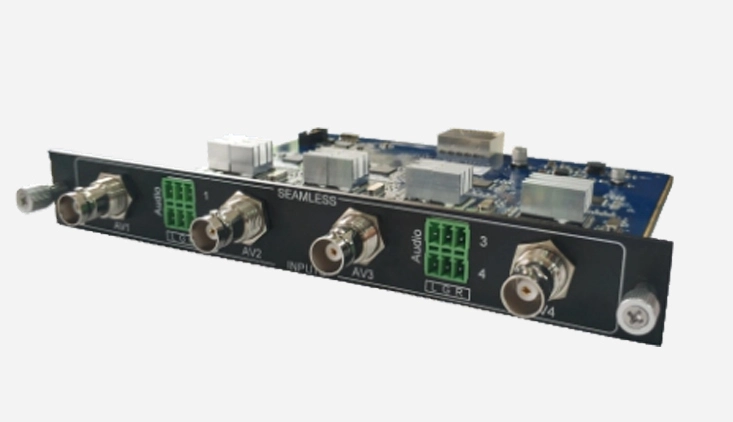 4 channels av digital input card