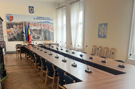 Интеллектуальная конференц-система для Gherla City Hall в Румынии