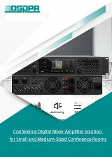 Решение для конференц-усилителя Digital Mixer для конференц-залов малого и среднего размера