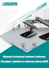 Предварительные профессиональные решения микрофона конференции конденсатора для конференц-залов Д5830