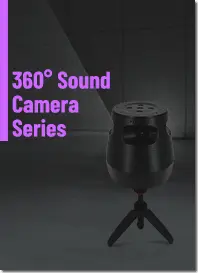 Загрузите брошюру DC2801 Series 360 ° Sound Camera