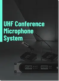 Скачать брошюру DW9866 UHF Конференц-микрофонная система